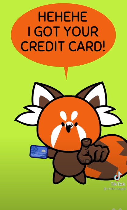 got your credit card Blank Meme Template