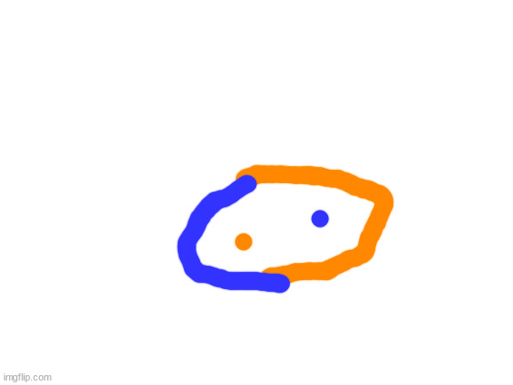 orange blue | image tagged in blank white template | made w/ Imgflip meme maker