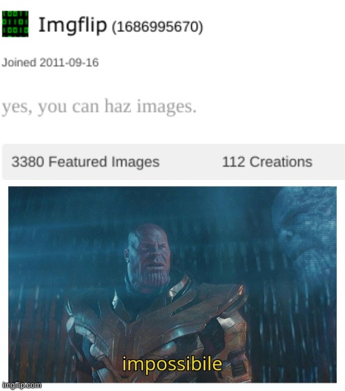 impossibe | image tagged in impossible,impossibile | made w/ Imgflip meme maker