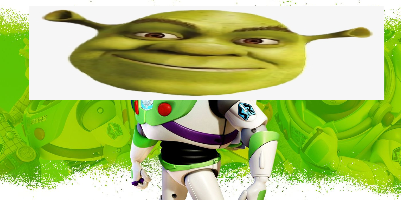 Shrek Lightyear Blank Meme Template