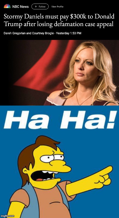 Yet another libtarded conspiracy theory built on lies fell apart. | image tagged in stormy daniels,donald trump | made w/ Imgflip meme maker