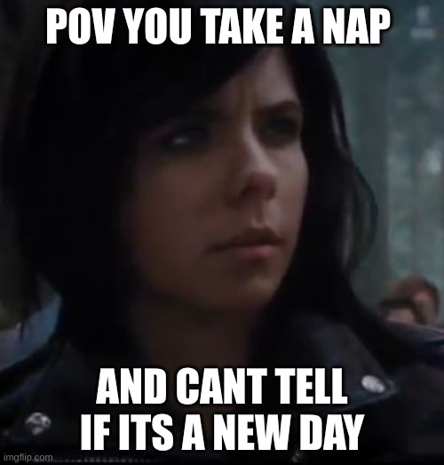 percy jackson | POV YOU TAKE A NAP; AND CANT TELL IF ITS A NEW DAY | image tagged in percy jackson | made w/ Imgflip meme maker