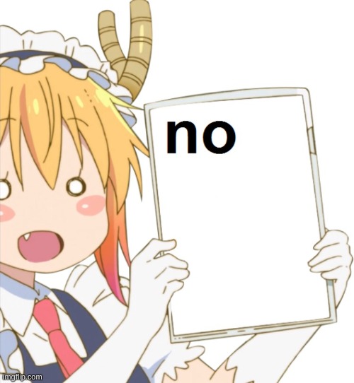 Anime no u | image tagged in anime no u | made w/ Imgflip meme maker