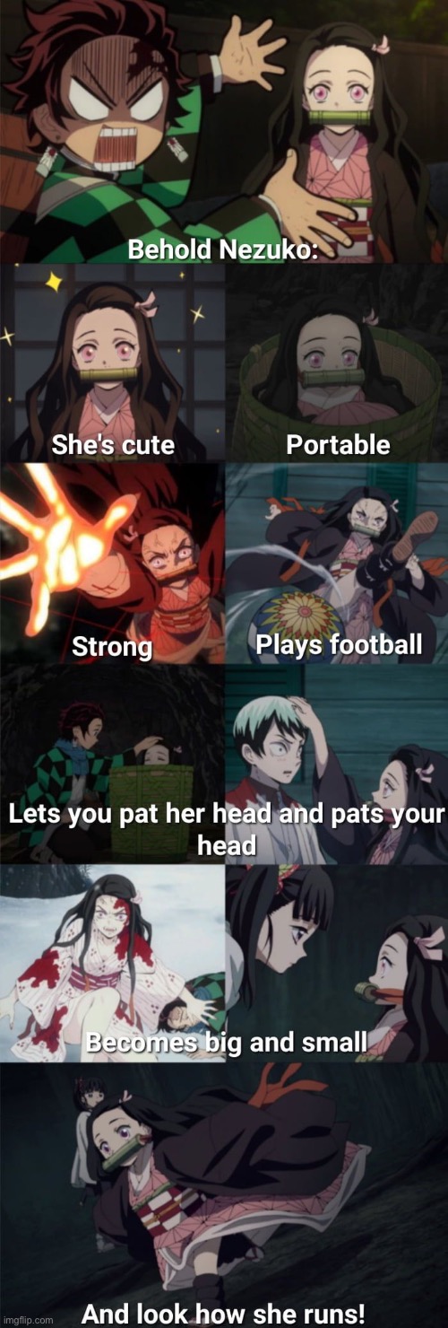 Nezuko chaan | made w/ Imgflip meme maker