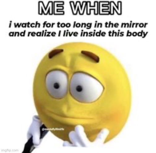 it’s weird, i live inside a meat suit, inside of a skelitooj | made w/ Imgflip meme maker