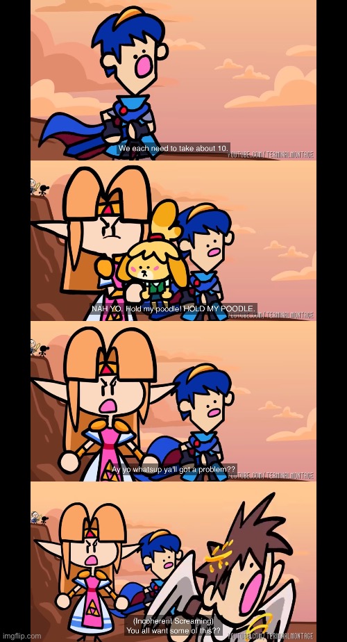 Don’t mess with alttp Zelda | made w/ Imgflip meme maker