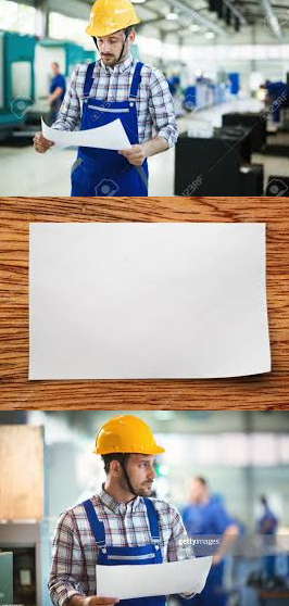 High Quality Construction Worker Paper Blank Meme Template