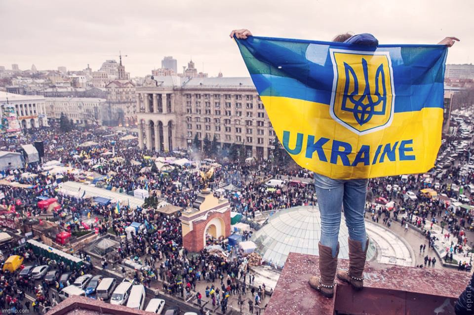 Ukraine Maidan protests | image tagged in ukraine maidan protests | made w/ Imgflip meme maker