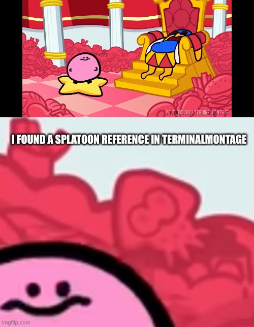 Anyone else see the Sqæd? | I FOUND A SPLATOON REFERENCE IN TERMINALMONTAGE | made w/ Imgflip meme maker