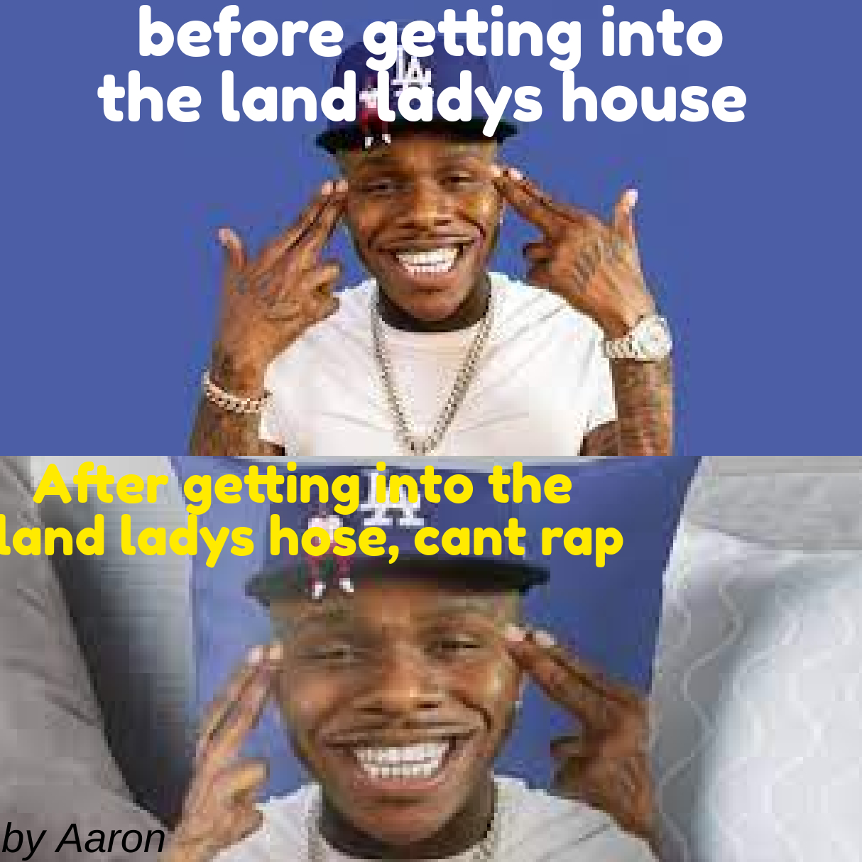 High Quality dababy funny Blank Meme Template