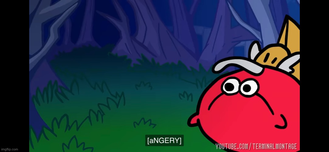 Red poyo is angary | made w/ Imgflip meme maker