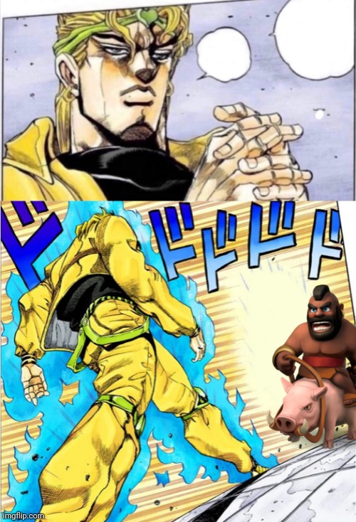 JOJOvsDio | image tagged in jojovsdio | made w/ Imgflip meme maker