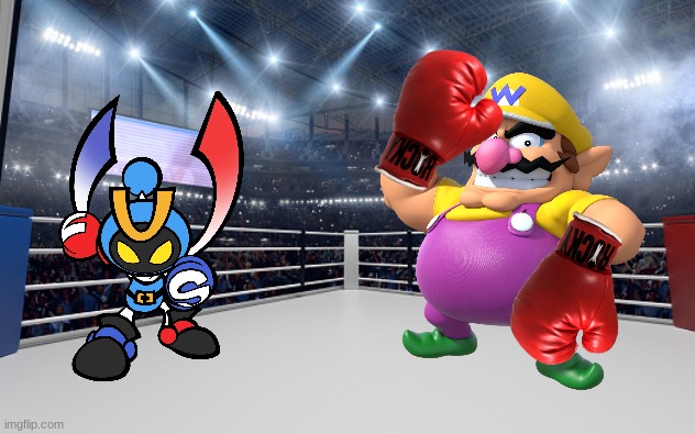 Wario dies in a boxing match with Magnet Bomber.mp3 | image tagged in boxing arena,wario,wario dies,bomberman,magnet,boxing | made w/ Imgflip meme maker