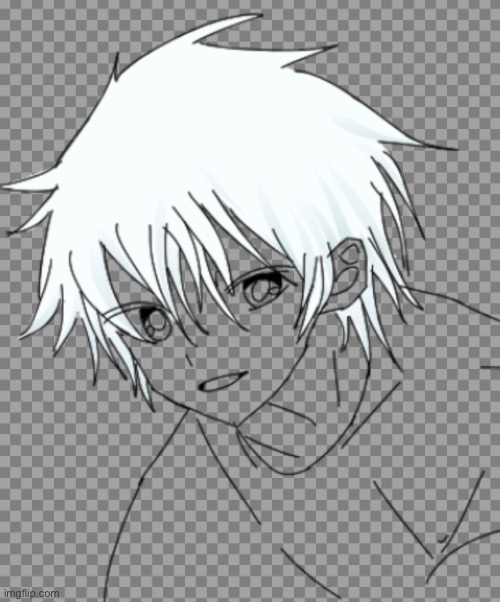 Sneak peak at chinzo art I’m working on but In color | made w/ Imgflip meme maker