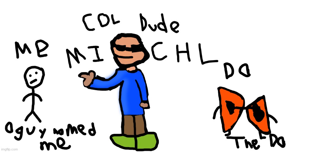 some characters my friend made gartic phone that i drew . | made w/ Imgflip meme maker