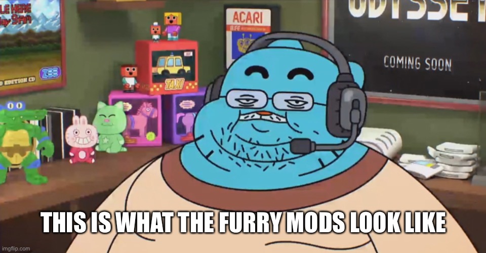 discord moderator | THIS IS WHAT THE FURRY MODS LOOK LIKE | image tagged in discord moderator | made w/ Imgflip meme maker