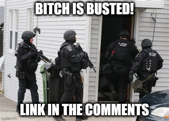 BITCH IS BUSTED! LINK IN THE COMMENTS | made w/ Imgflip meme maker