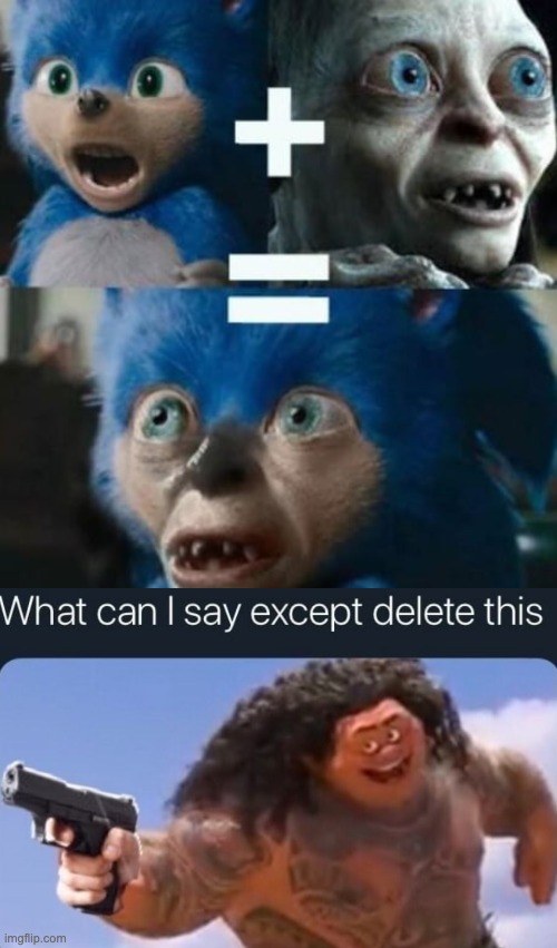 Ugly. | image tagged in face swap,what can i say except delete this | made w/ Imgflip meme maker