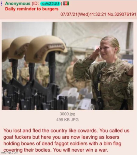 "You will never win a war." - Afghan Anon. | made w/ Imgflip meme maker