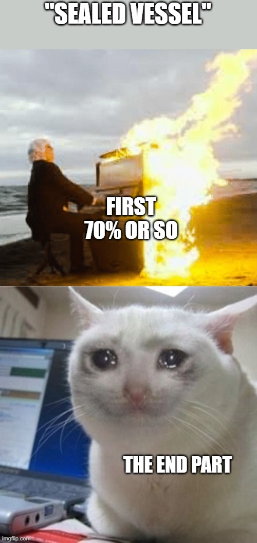 Image tagged in playing flaming piano,hollow knight,gaming,funny memes
