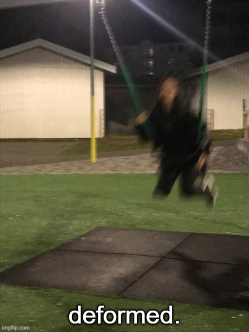 Narwhal Fan Acc (Disha) says hi again | deformed. | made w/ Imgflip meme maker