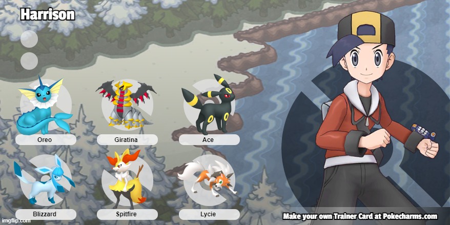 trainer card lmao | image tagged in pokemon trainer card | made w/ Imgflip meme maker