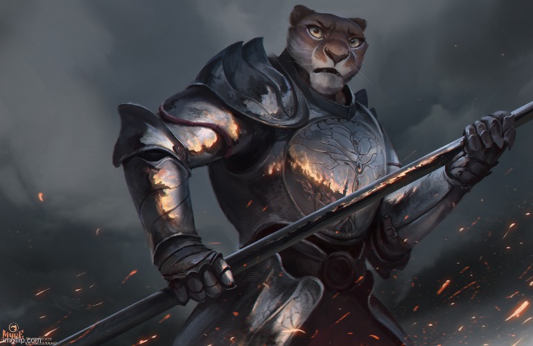 Getting ThunderCats vibes from this one. Art by Alector Fencer. | made w/ Imgflip meme maker