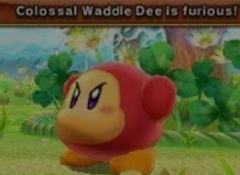 colossal waddle dee is furious Blank Meme Template