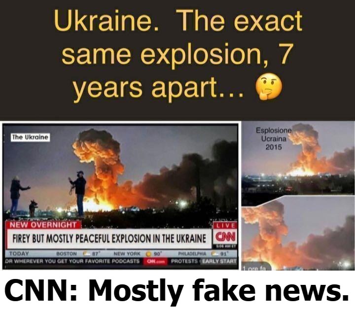 CNN: Mostly fake news. | CNN: Mostly fake news. | image tagged in sounds like communist propaganda,cnn fake news,cnn crazy news network,cnn sucks,cnn crock news network,cnn very fake news | made w/ Imgflip meme maker