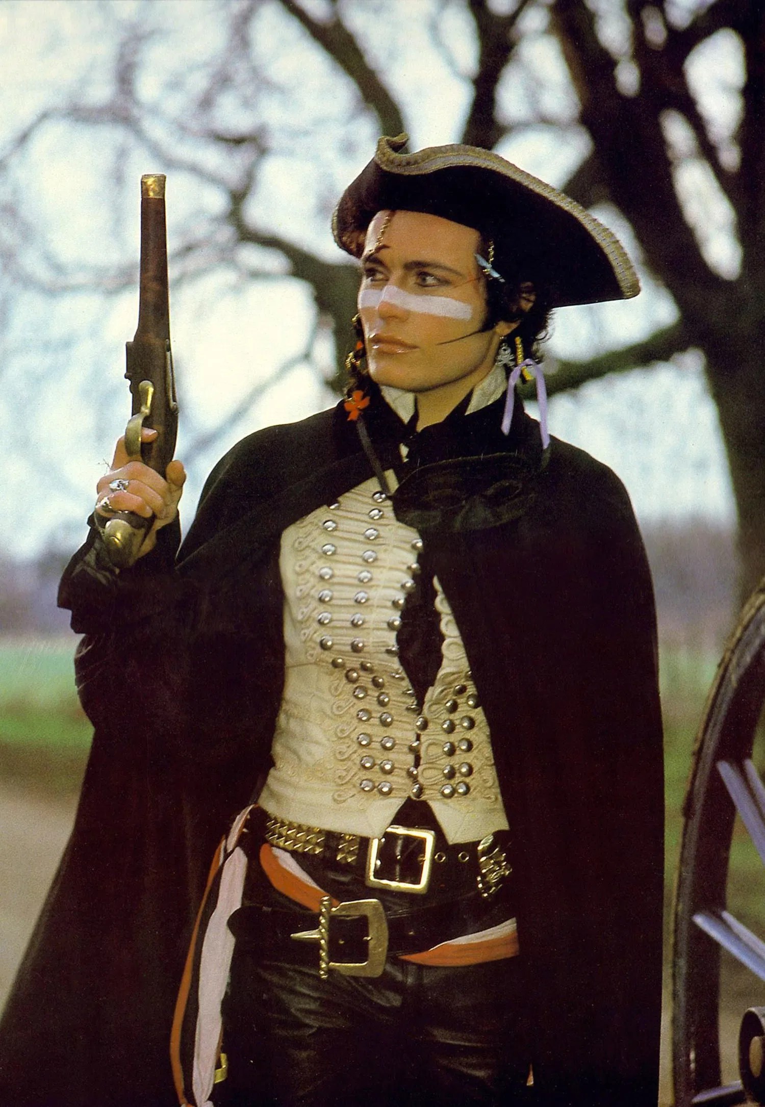Adam Ant Stand and Deliver Blank Meme Template