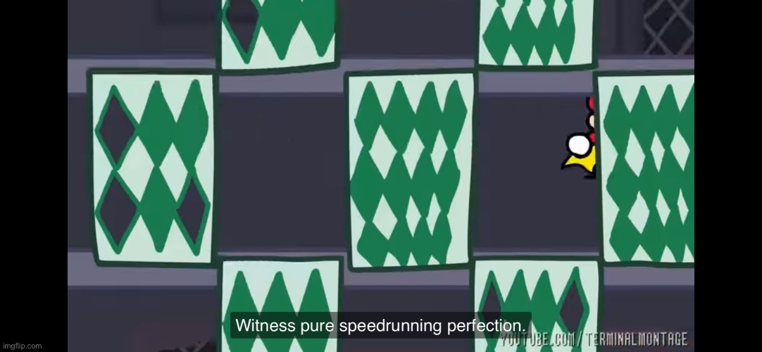 Mario is a speedrunning m a s t e r | made w/ Imgflip meme maker