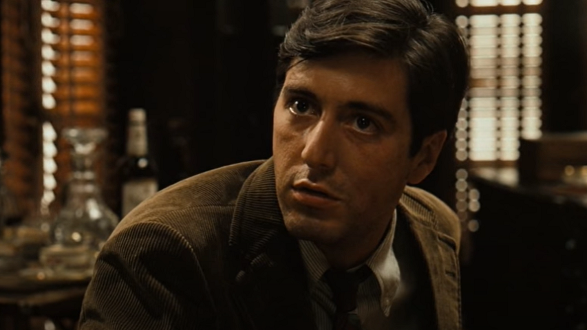 Michael Corleone strictly business Blank Meme Template