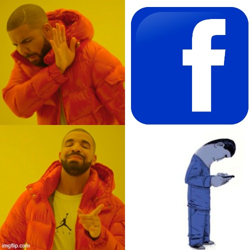 Drake Hotline Bling | image tagged in drake,drake hotline bling,facebook,internet | made w/ Imgflip meme maker