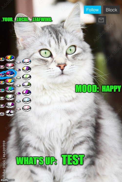 Happy Me | HAPPY; TEST | image tagged in silver,custom template | made w/ Imgflip meme maker