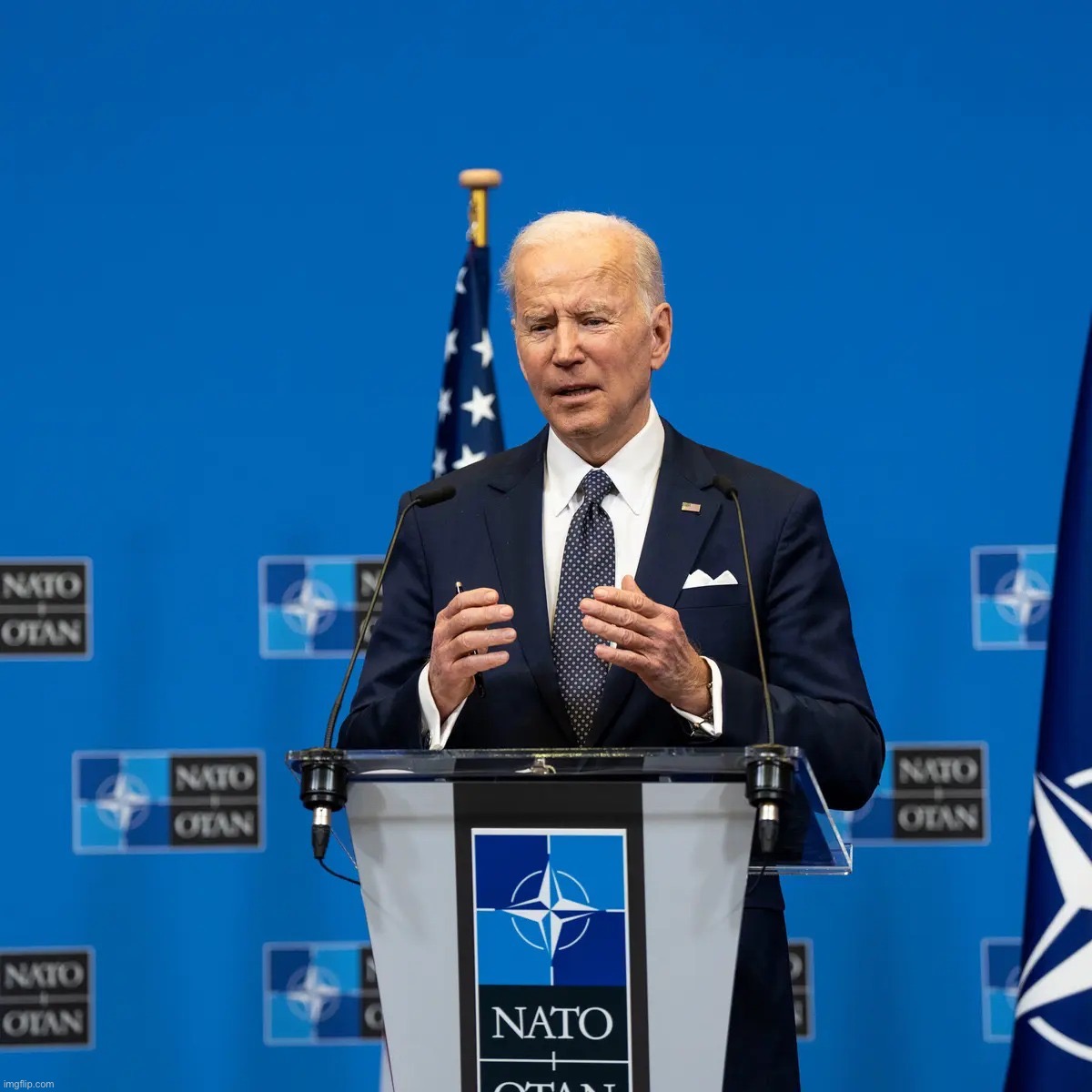 President Joe Biden NATO | image tagged in president joe biden nato | made w/ Imgflip meme maker