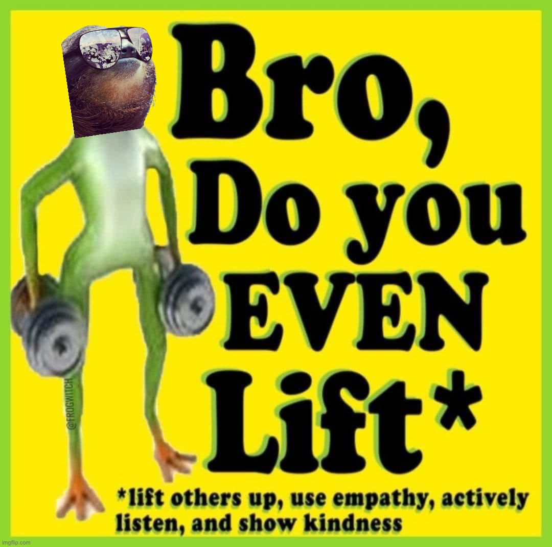 sloth bro do you even lift Blank Meme Template