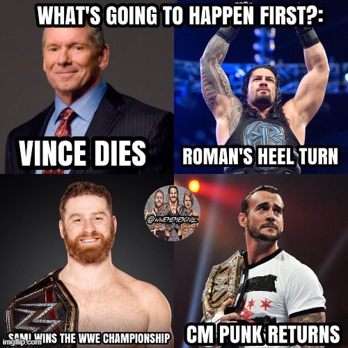Obviously "Roman's Heel Turn" | made w/ Imgflip meme maker