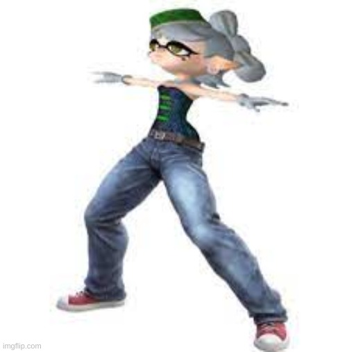 marie drip splatoon | made w/ Imgflip meme maker