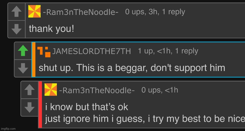 just ignore them- | made w/ Imgflip meme maker