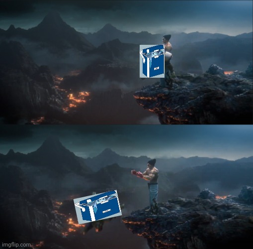 Kazuya Sacrifice | image tagged in kazuya sacrifice | made w/ Imgflip meme maker
