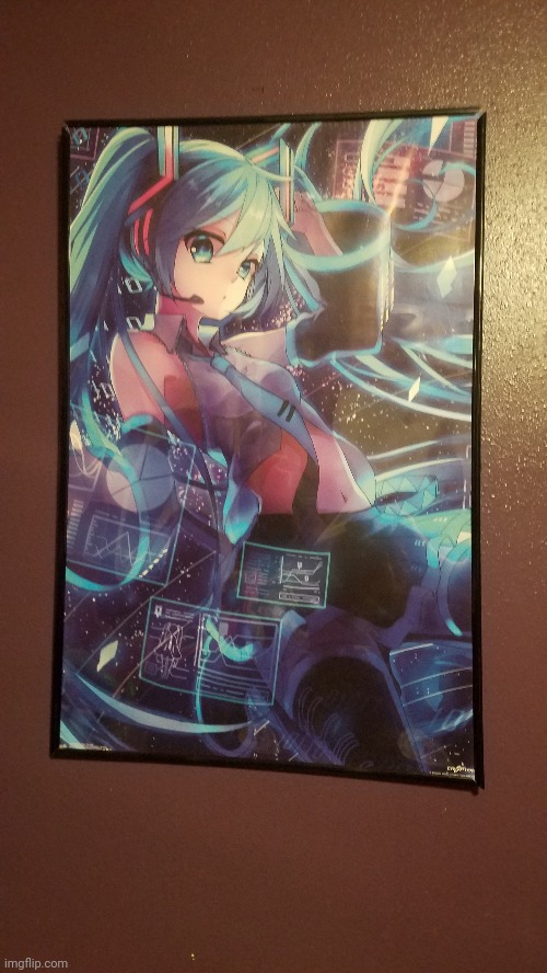 miku poster (really, i have a lotta things i'm probably gonna be hated for) | made w/ Imgflip meme maker