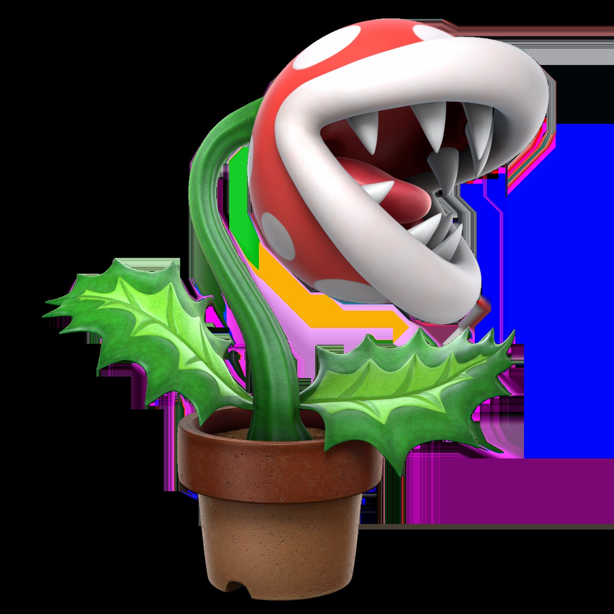 Piranha plant Blank Meme Template