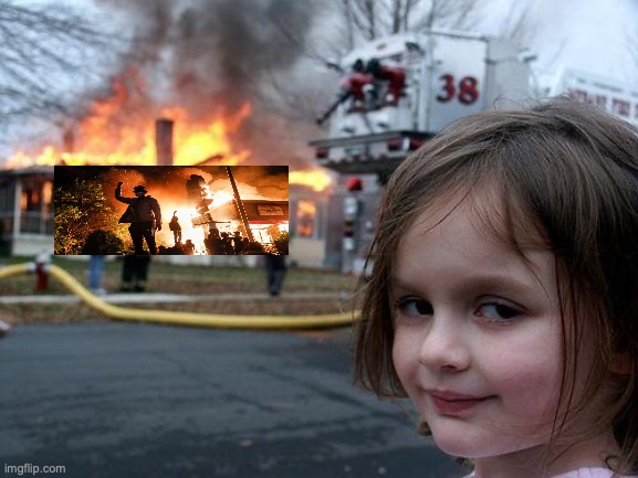 Disaster Girl Meme | image tagged in memes,disaster girl | made w/ Imgflip meme maker