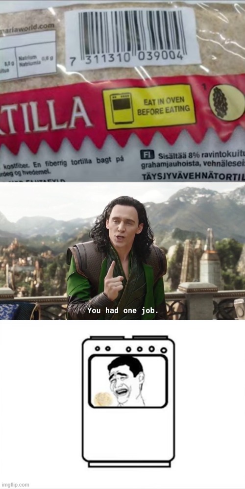 image tagged in you had one job just the one | made w/ Imgflip meme maker