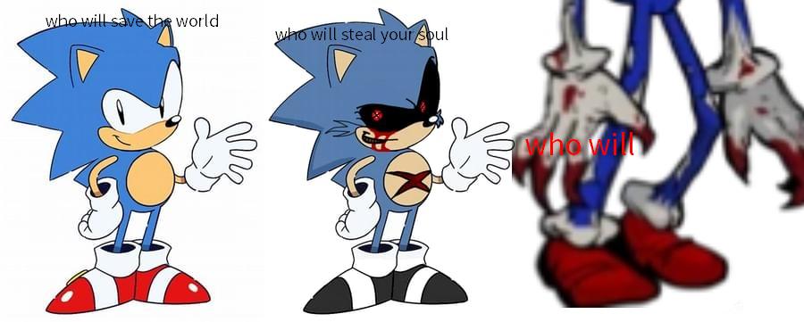 Dark Sonic Meme Generator - Imgflip