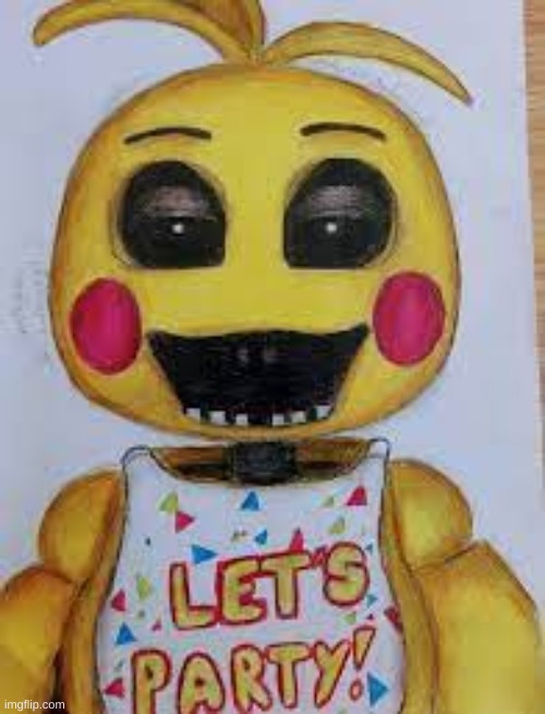 she hot right? | image tagged in toy chica | made w/ Imgflip meme maker
