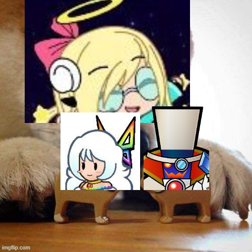 Blumiere and Timpani kiss in a nutshell | image tagged in count bleck,tippi,blumiere,timpani,super paper mario,now kiss | made w/ Imgflip meme maker