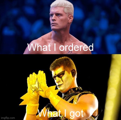 What I ordered in the mail today | image tagged in stardust,wwe,package | made w/ Imgflip meme maker