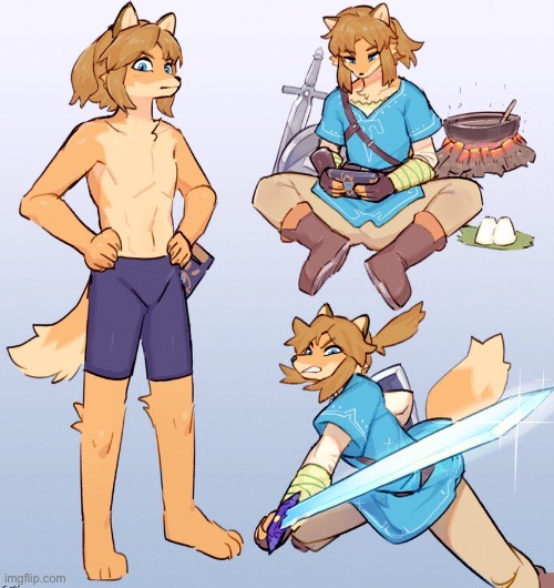 furry Link | made w/ Imgflip meme maker