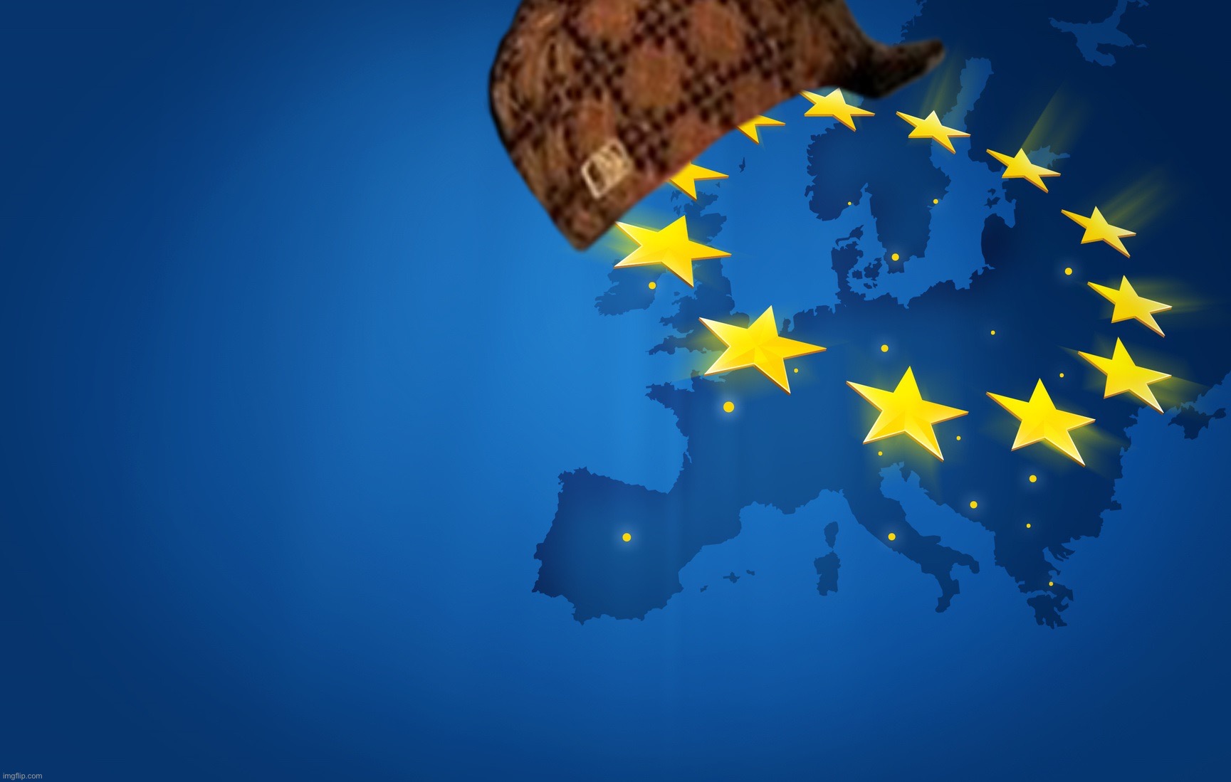 Scumbag Europe Blank Meme Template